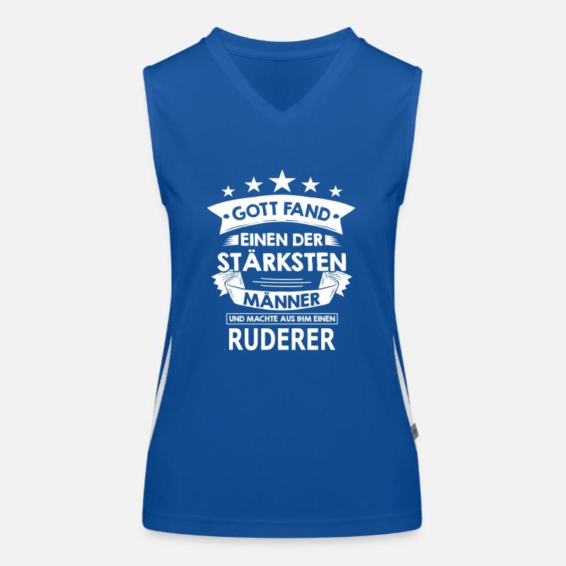 ruderer Funktionelles Kontrast-Tank Top für Frauen