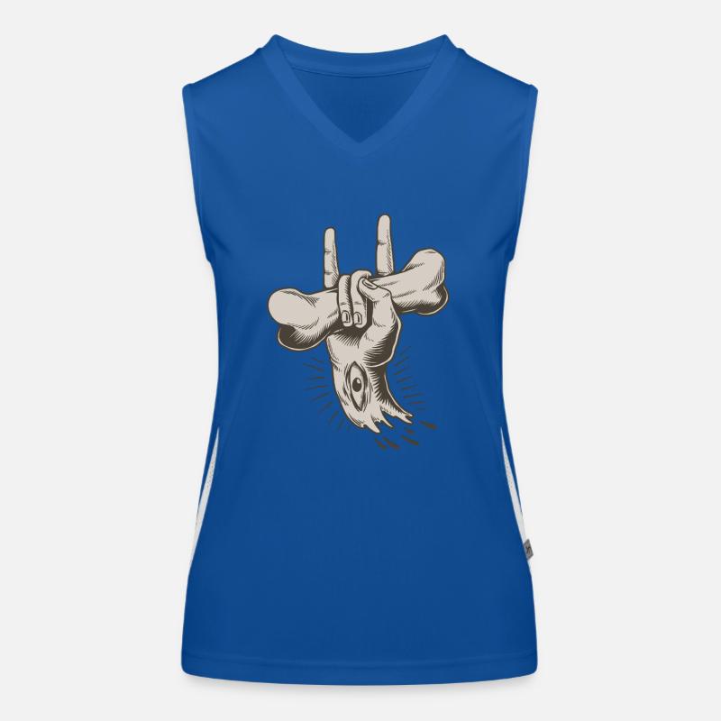 HAND ROCK Women's Functional Contrast Tank Top