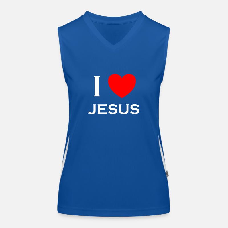 Katholisch Evangelisch Christliche Christen Kirche Funktionelles Kontrast-Tank Top für Frauen
