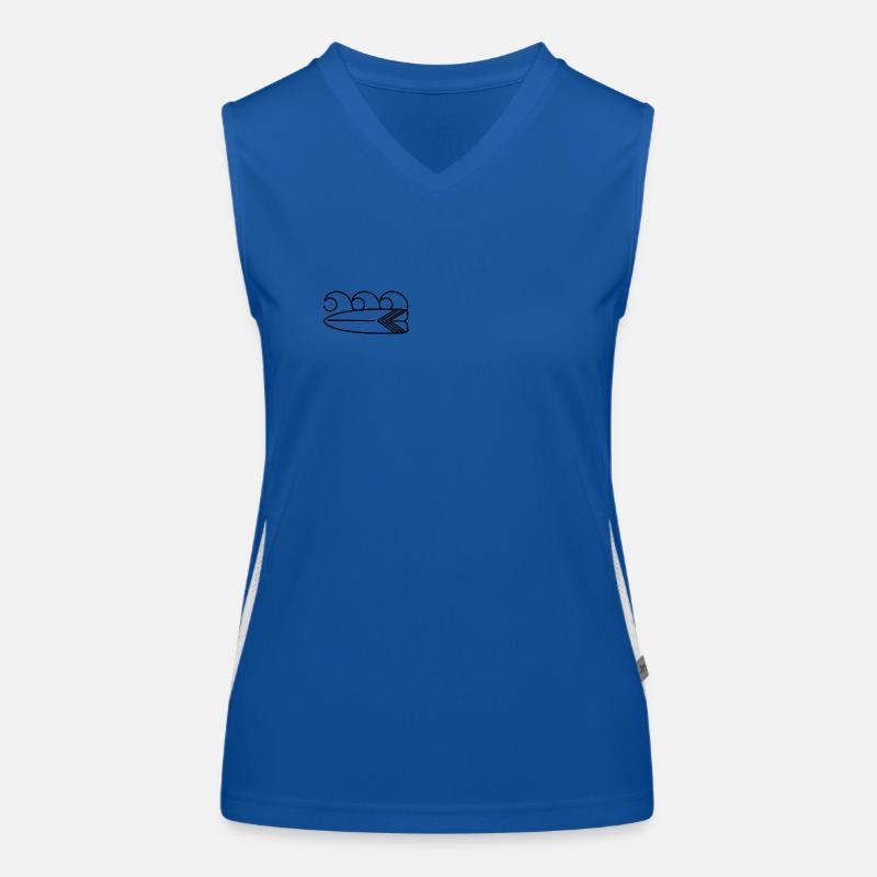 Surfboard Women's Functional Contrast Tank Top