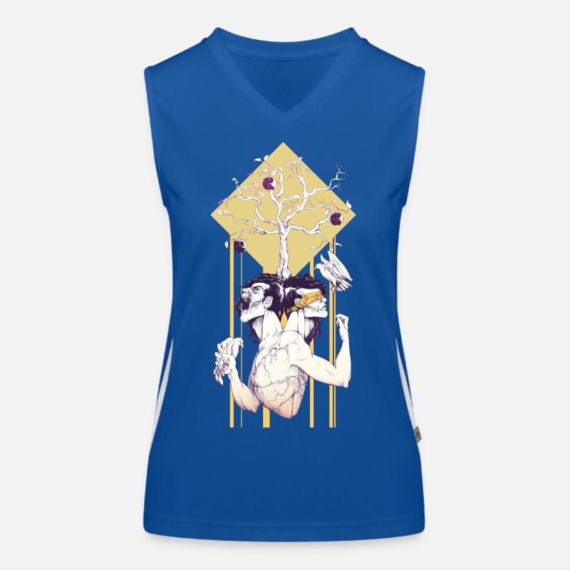 Aisle - Traversa Débardeur respirant contrasté Femme