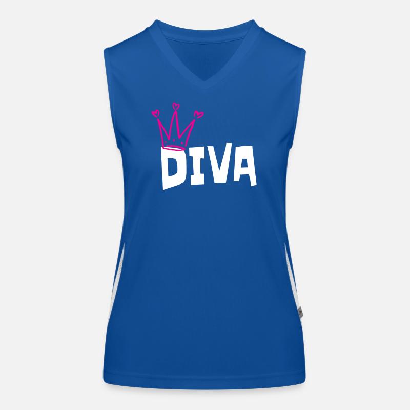 Diva Débardeur respirant contrasté Femme