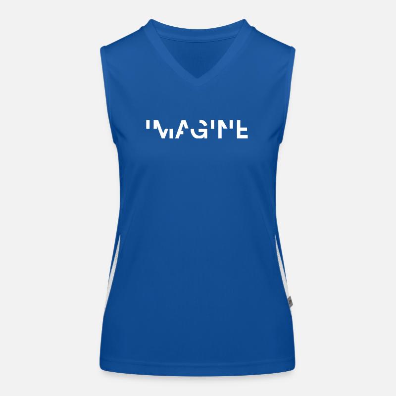 Imaginer Débardeur respirant contrasté Femme
