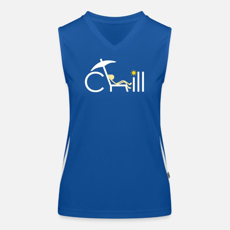 Froid Débardeur respirant contrasté Femme