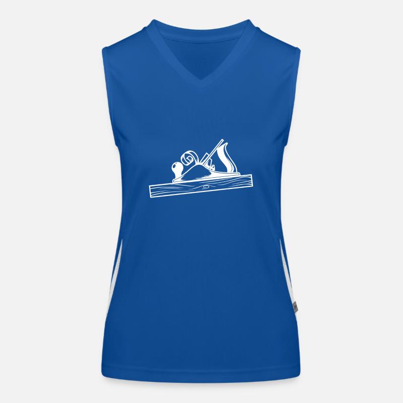 Schreiner Tool Planer Design Women's Functional Contrast Tank Top