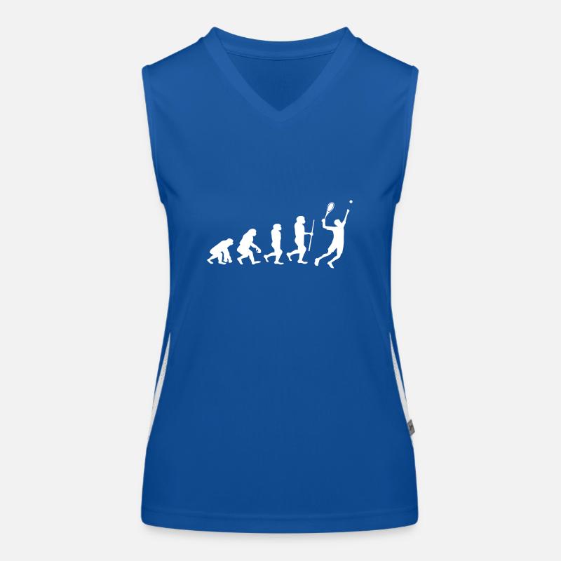 Évolution du tennis Débardeur respirant contrasté Femme