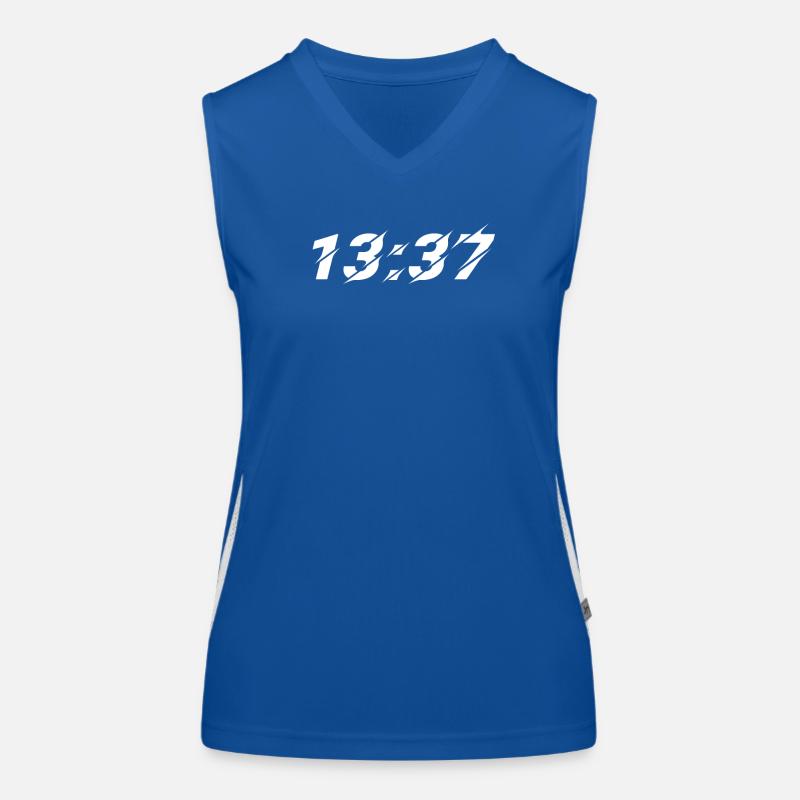 1337 Elite Funktionelles Kontrast-Tank Top für Frauen
