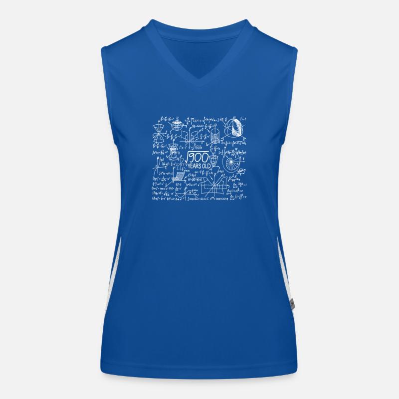 30 Geburtstag Wurzel aus 900 Mathe Nerd Funktionelles Kontrast-Tank Top für Frauen