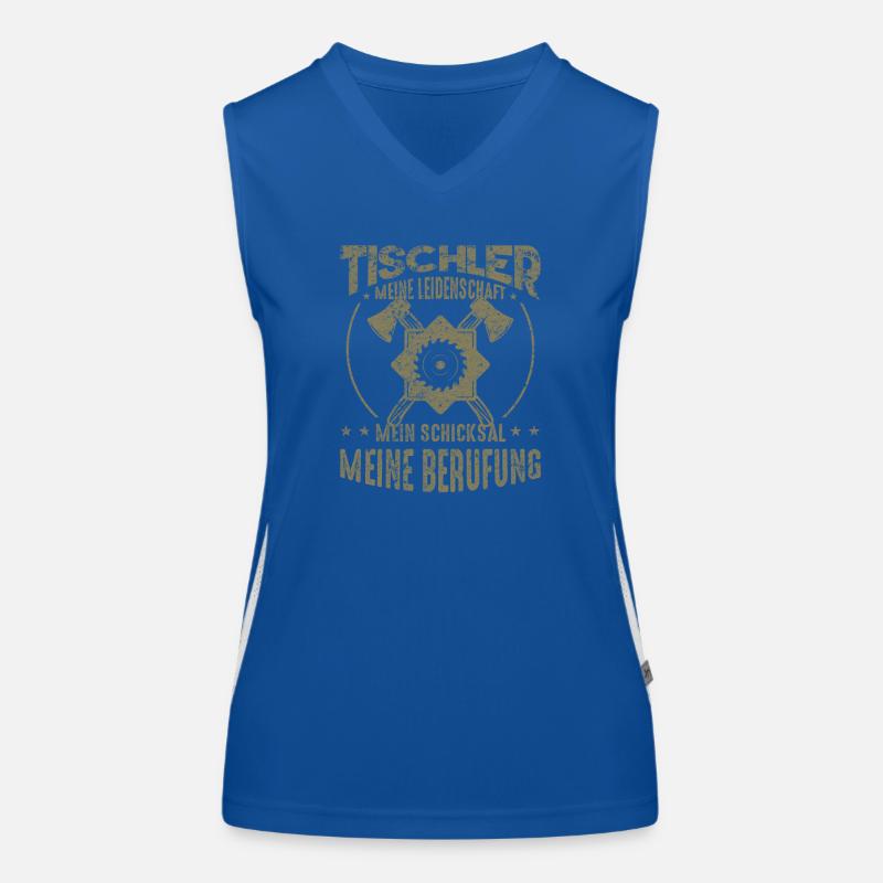Tischler Geschenkideen Funktionelles Kontrast-Tank Top für Frauen