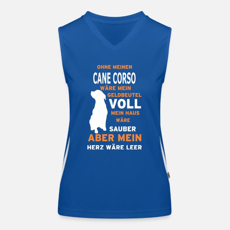 CANE CORSO Funktionelles Kontrast-Tank Top für Frauen