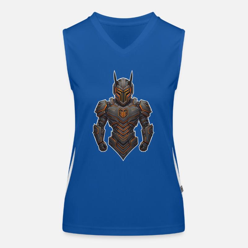Tech Warrior Character Women's Functional Contrast Tank Top