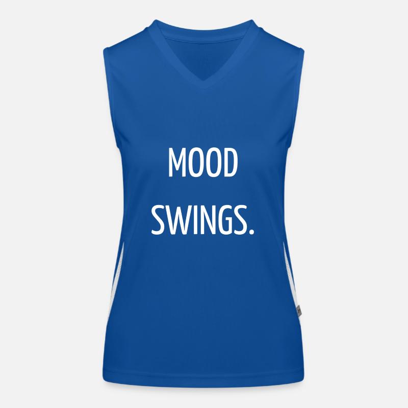 Umore Top sportivo da donna in contrasto cromatico