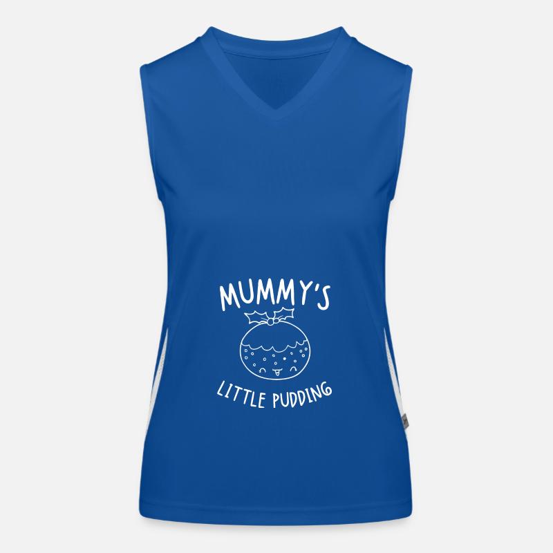 Le petit pudding de maman Débardeur respirant contrasté Femme