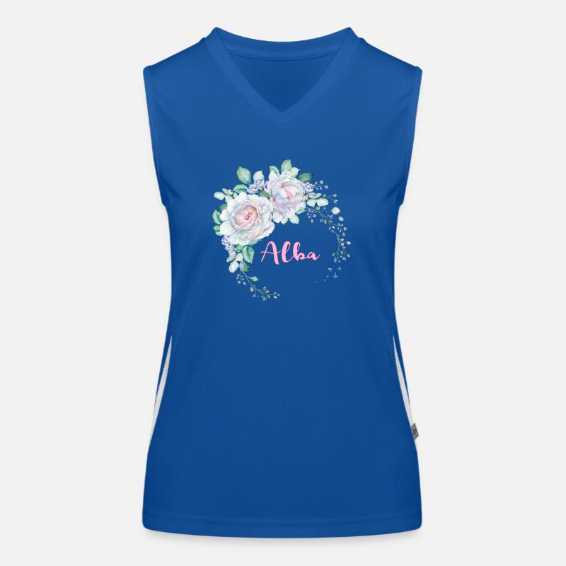 For Alba Women's Functional Contrast Tank Top