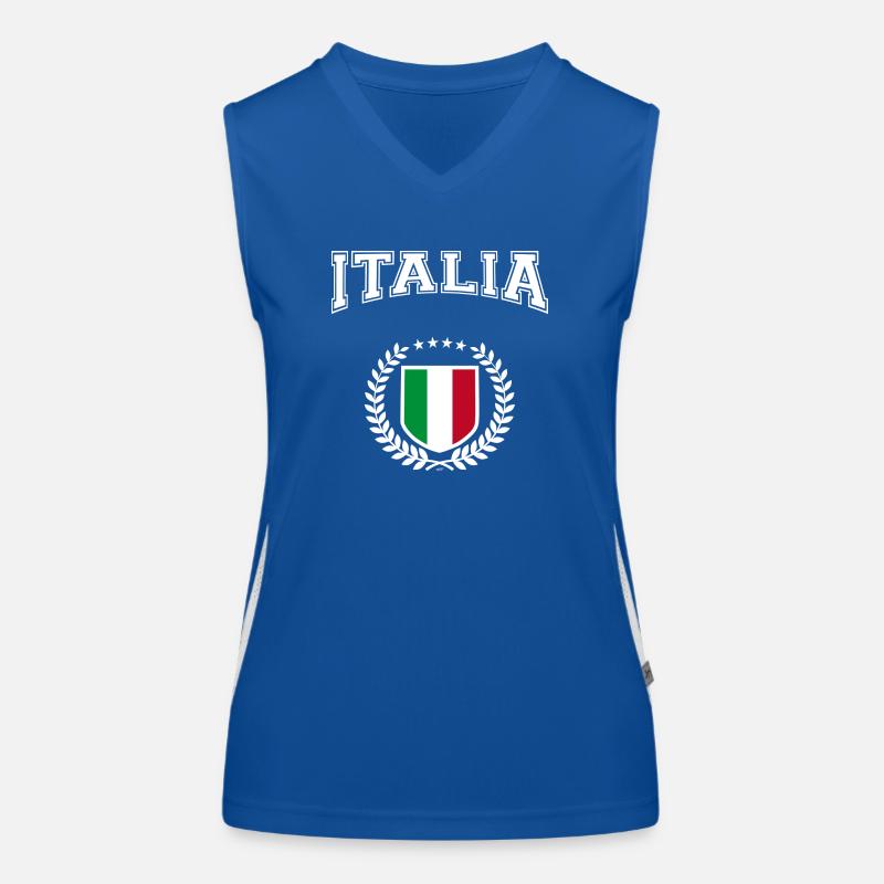 Italia Débardeur respirant contrasté Femme