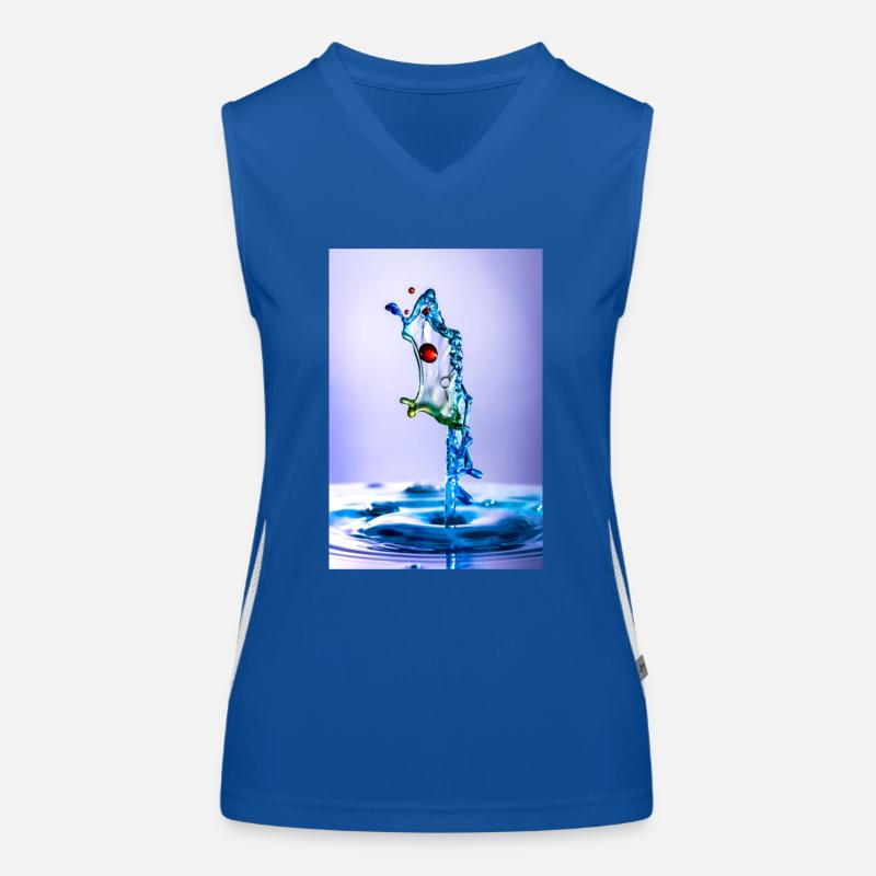 fish Women's Functional Contrast Tank Top