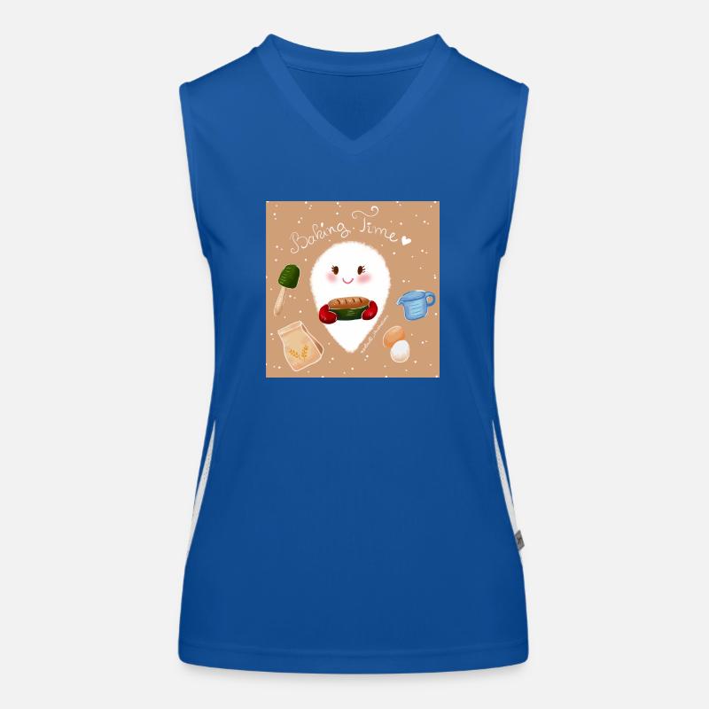Backen Funktionelles Kontrast-Tank Top für Frauen