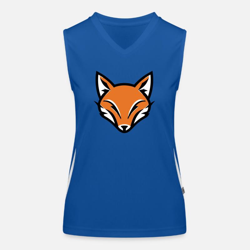 Mischievous Fox Women's Functional Contrast Tank Top