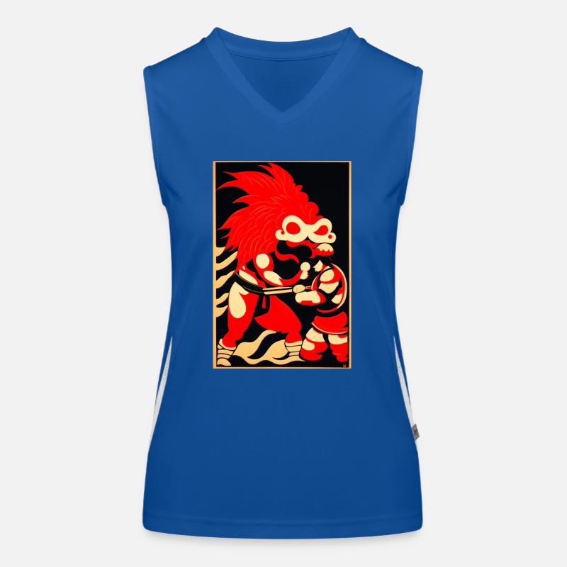 Intertwining mystery battles Women's Functional Contrast Tank Top