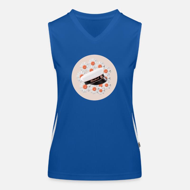 Graduation 2024 class High school graduation party Women's Functional Contrast Tank Top