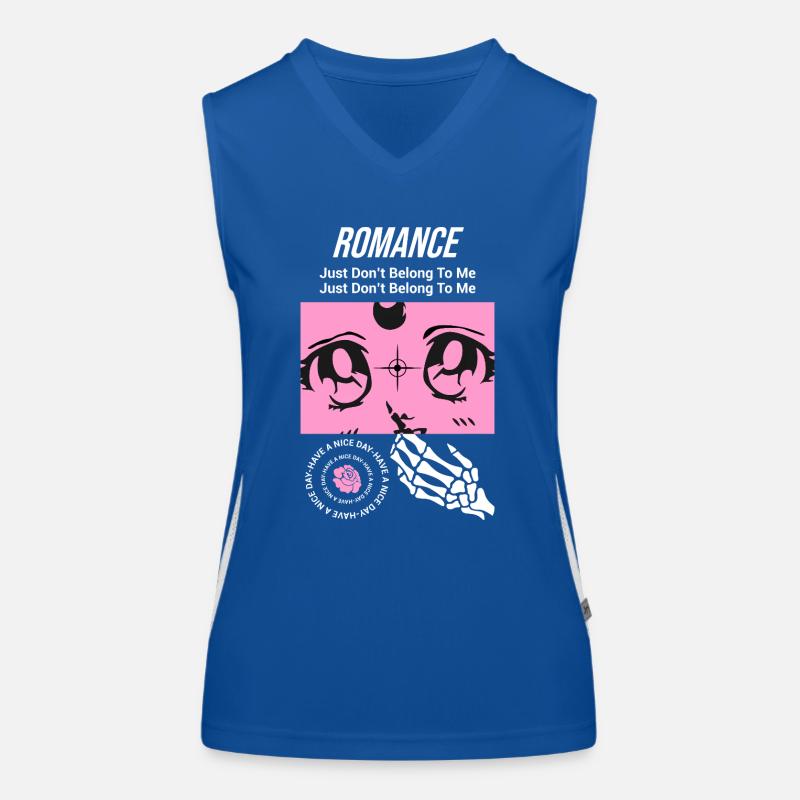 Romance - ne m’appartient tout simplement pas Débardeur respirant contrasté Femme