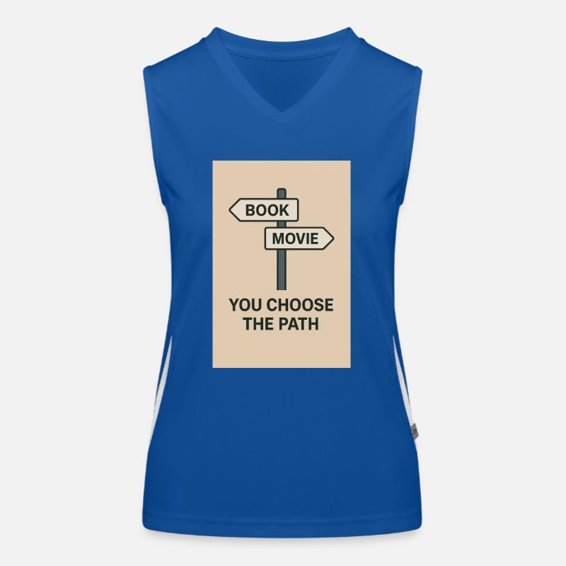 Choosing a path Women's Functional Contrast Tank Top