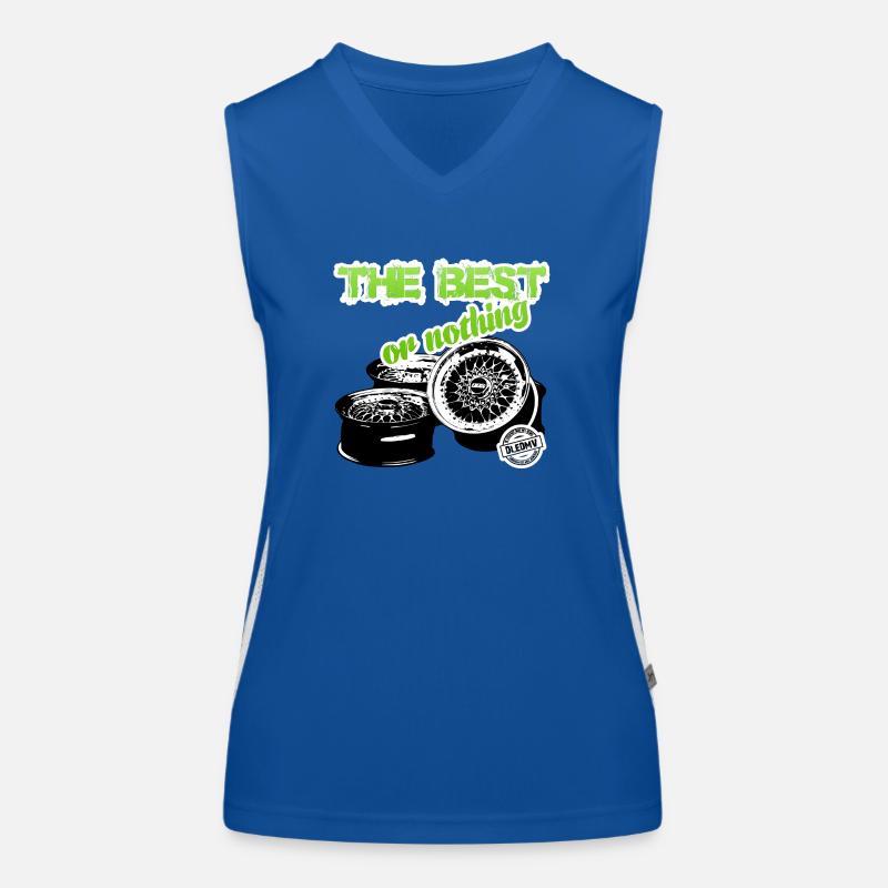 DLEDMV - The Best or noth Débardeur respirant contrasté Femme