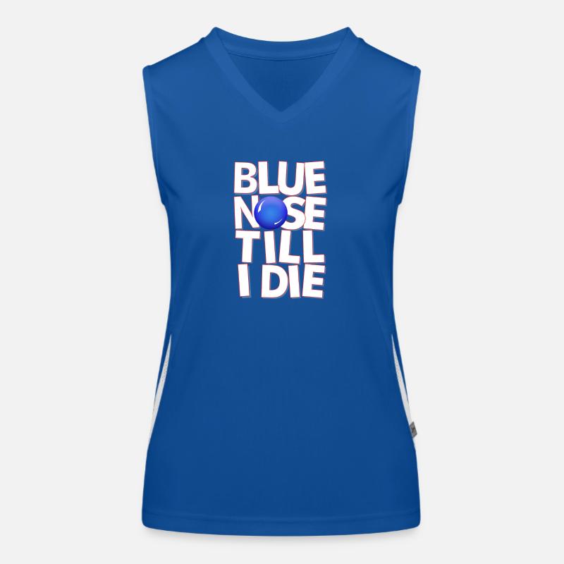 bluenose - Women's Functional Contrast Tank Top - royal/white