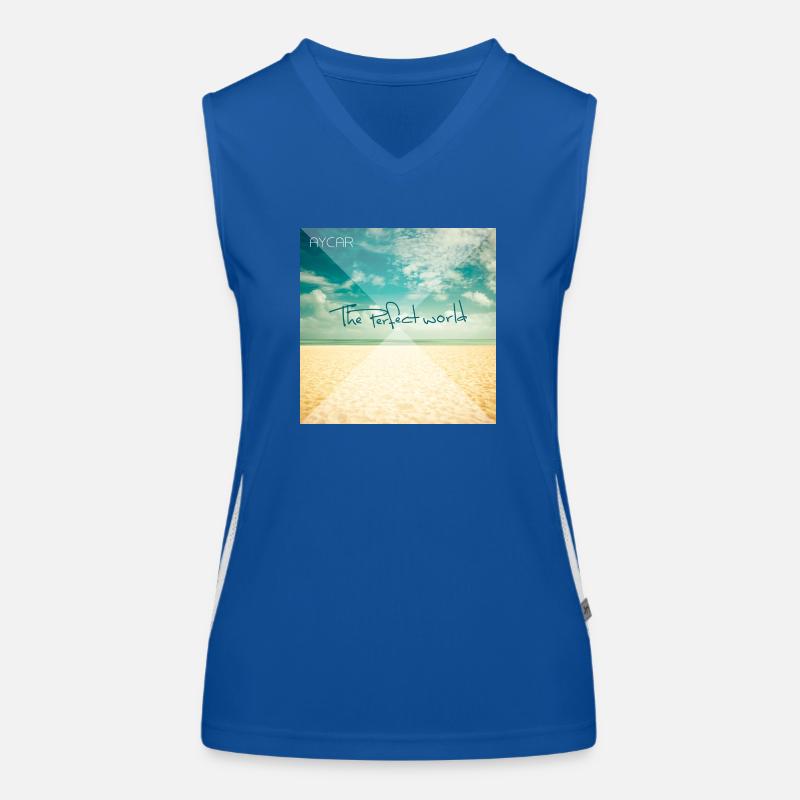 Die Perfekte Welt CD Cover Funktionelles Kontrast-Tank Top für Frauen