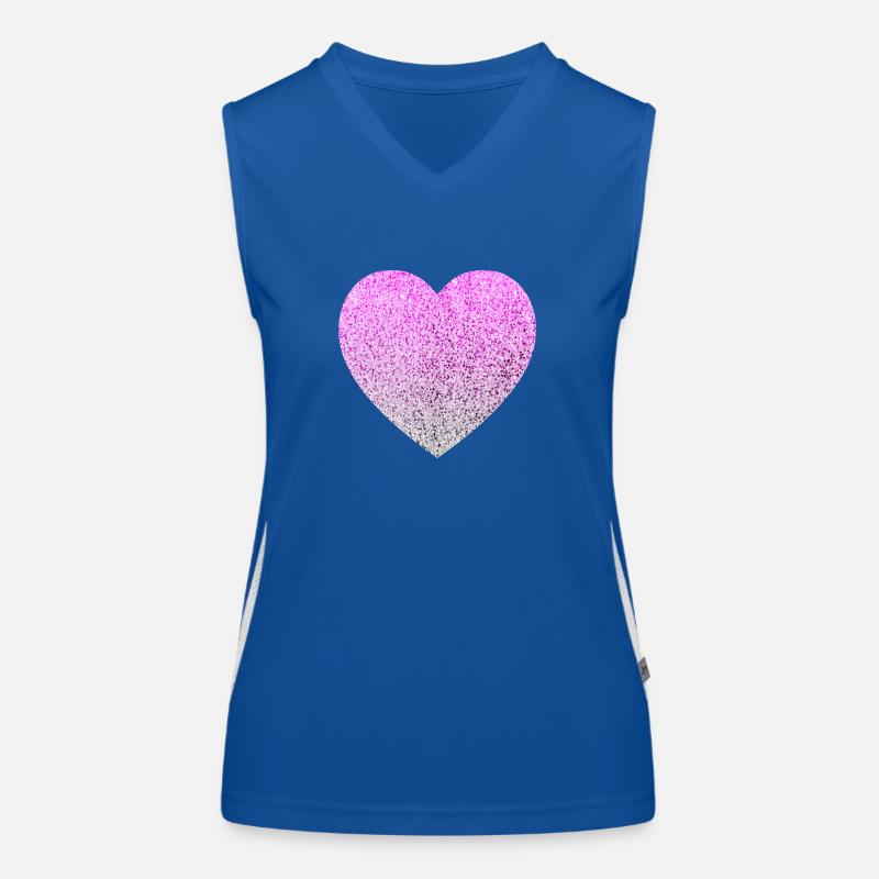 glitter Women's Functional Contrast Tank Top