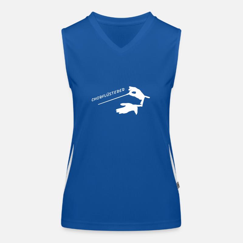 Chorleiter - Dirigent Funktionelles Kontrast-Tank Top für Frauen