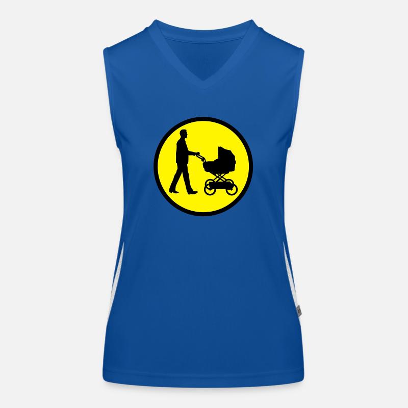 buggy_man_022013_a_2c Funktionelles Kontrast-Tank Top für Frauen