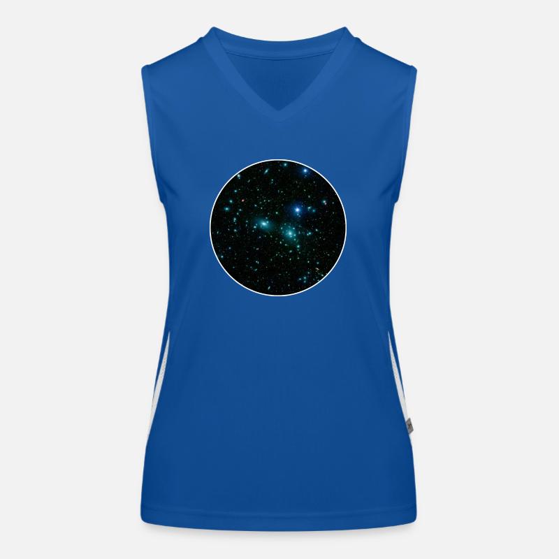 Galaxy - Space - Sterne - Cosmic - Kunst - Funktionelles Kontrast-Tank Top für Frauen