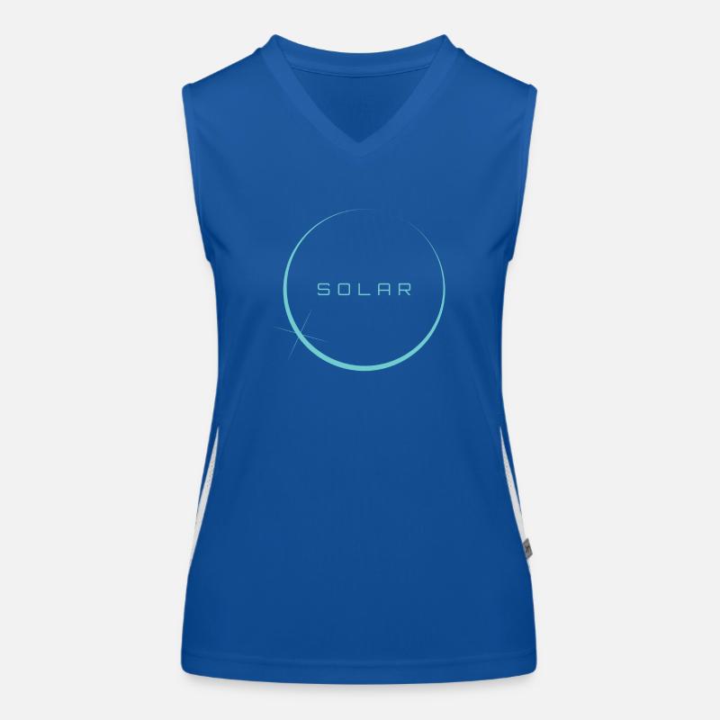 Solar Funktionelles Kontrast-Tank Top für Frauen