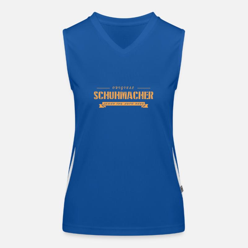 Der echte Schuhmacher Funktionelles Kontrast-Tank Top für Frauen
