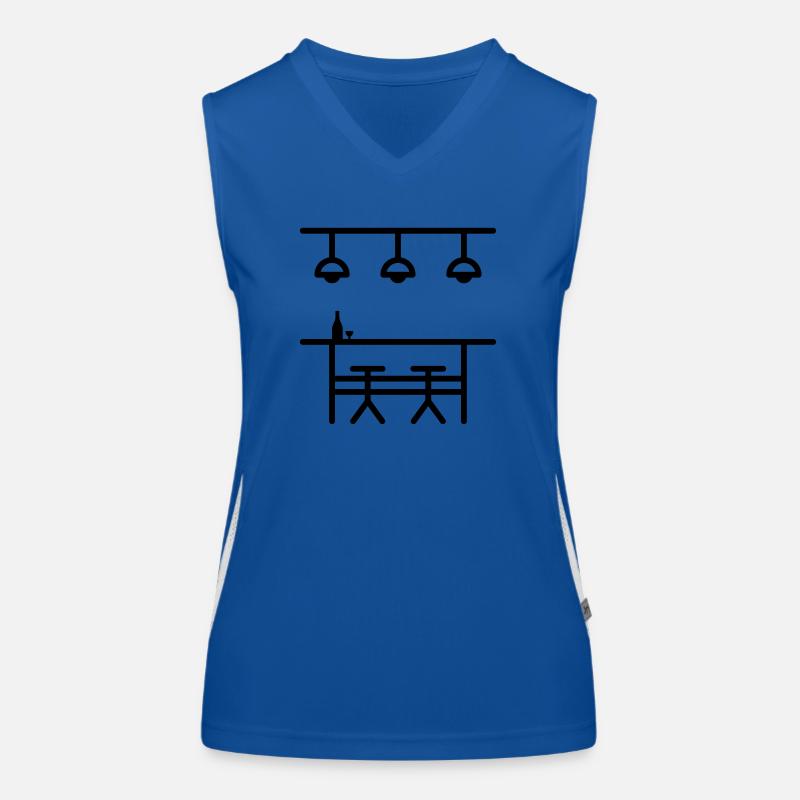 Beachable Débardeur respirant contrasté Femme