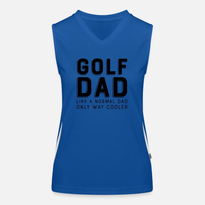 le golf Débardeur respirant contrasté Femme