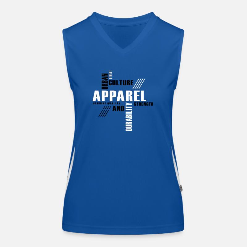 AUTHENTISCHE URBANE KULTUR Funktionelles Kontrast-Tank Top für Frauen