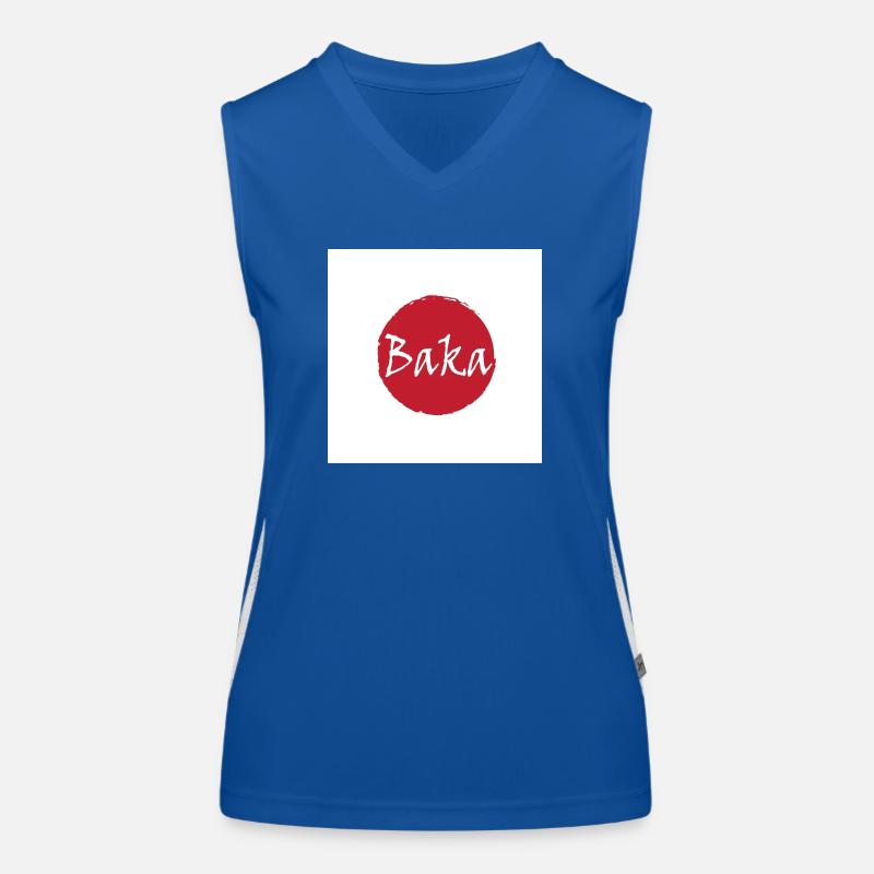 Baka (Idiot) Débardeur respirant contrasté Femme