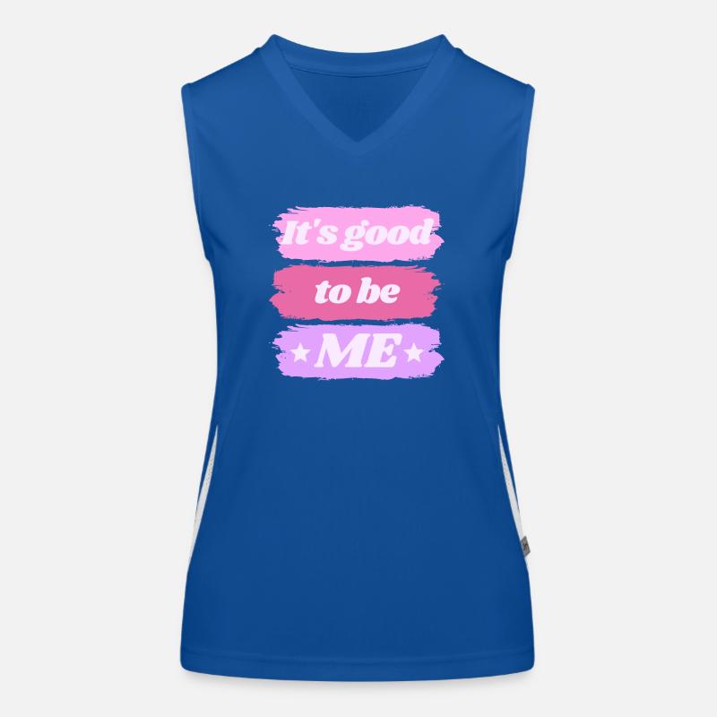 C’est bien d’être *ME* Débardeur respirant contrasté Femme