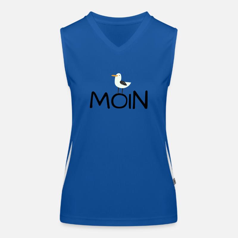 moin moewe 1 Funktionelles Kontrast-Tank Top für Frauen