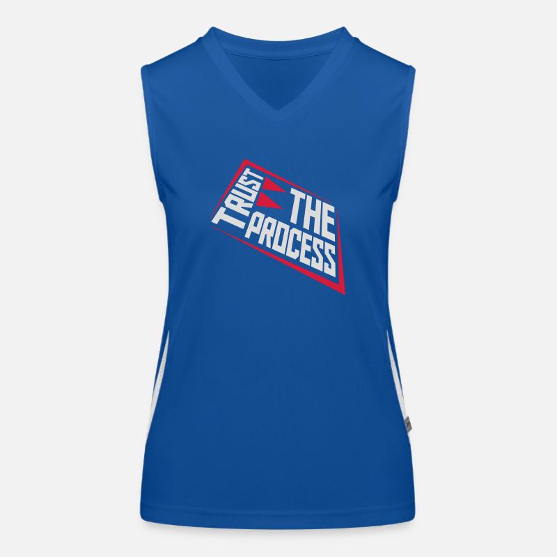 faire confiance au processus Devis Débardeur respirant contrasté Femme