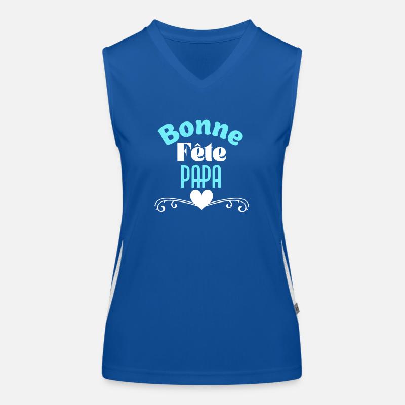 Fête des pères Débardeur respirant contrasté Femme