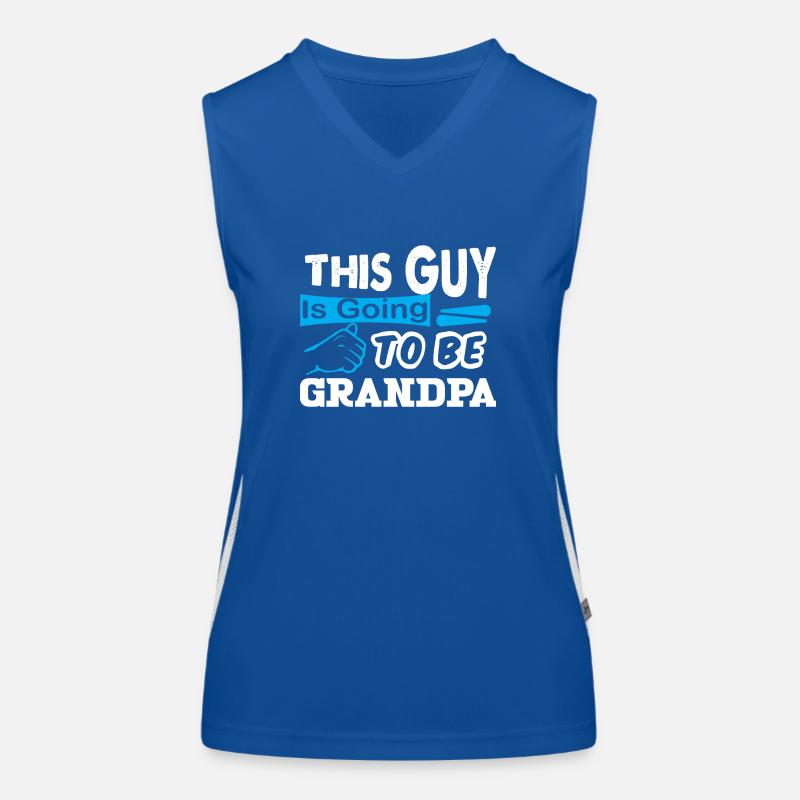 Bald Großvater Funktionelles Kontrast-Tank Top für Frauen