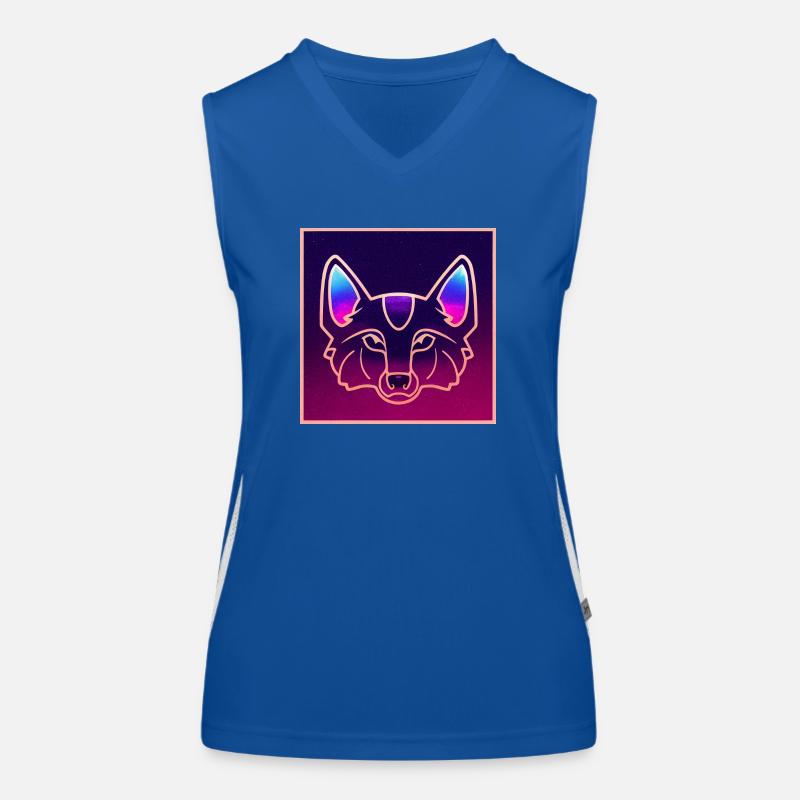 M. Welsh Corgi Débardeur respirant contrasté Femme