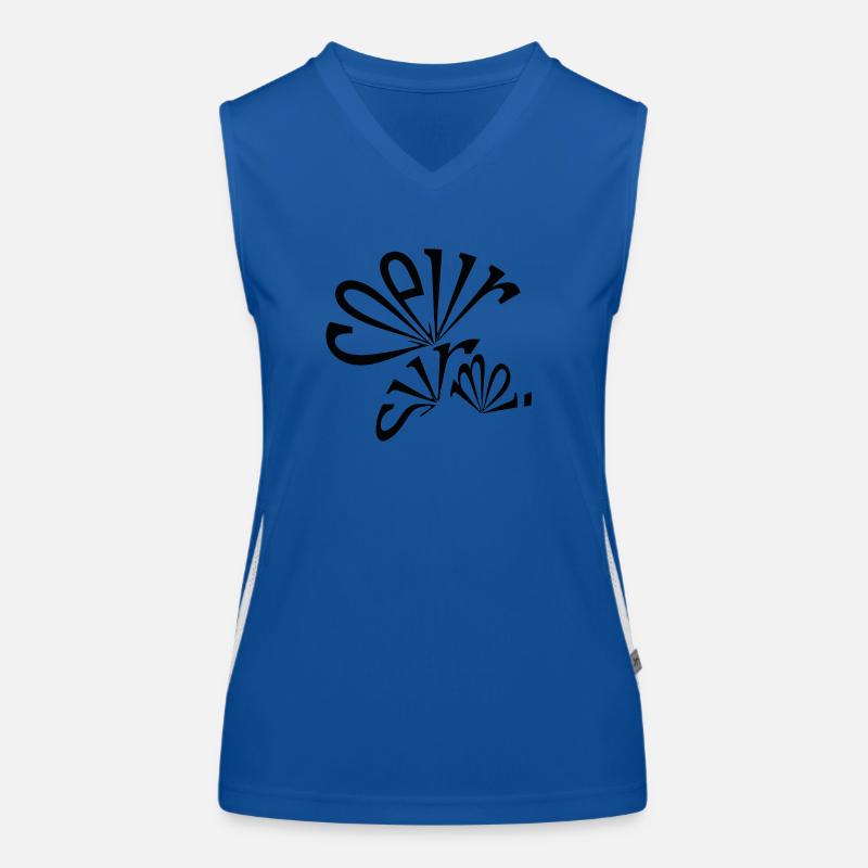 Herz auf mich Funktionelles Kontrast-Tank Top für Frauen