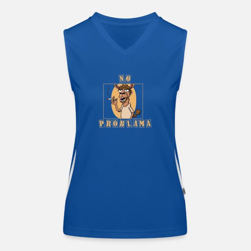 No Problama Gift Women's Functional Contrast Tank Top
