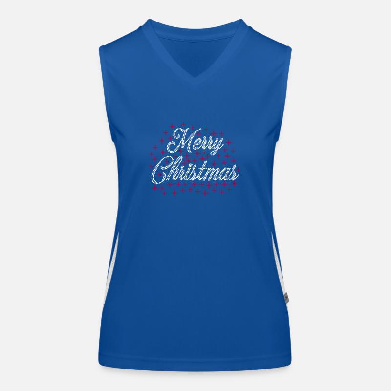 Joyeux Noël Débardeur respirant contrasté Femme
