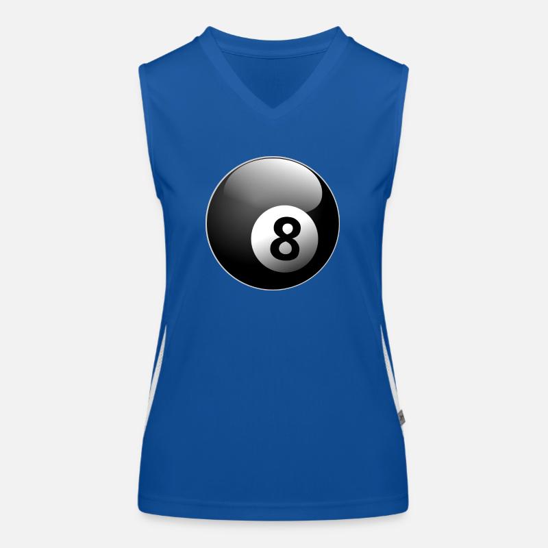 Magical 8 Ball Débardeur respirant contrasté Femme