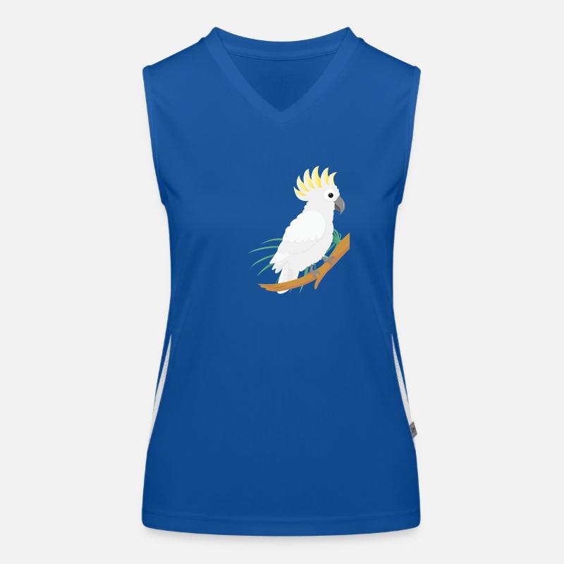 Cacatoès Débardeur respirant contrasté Femme